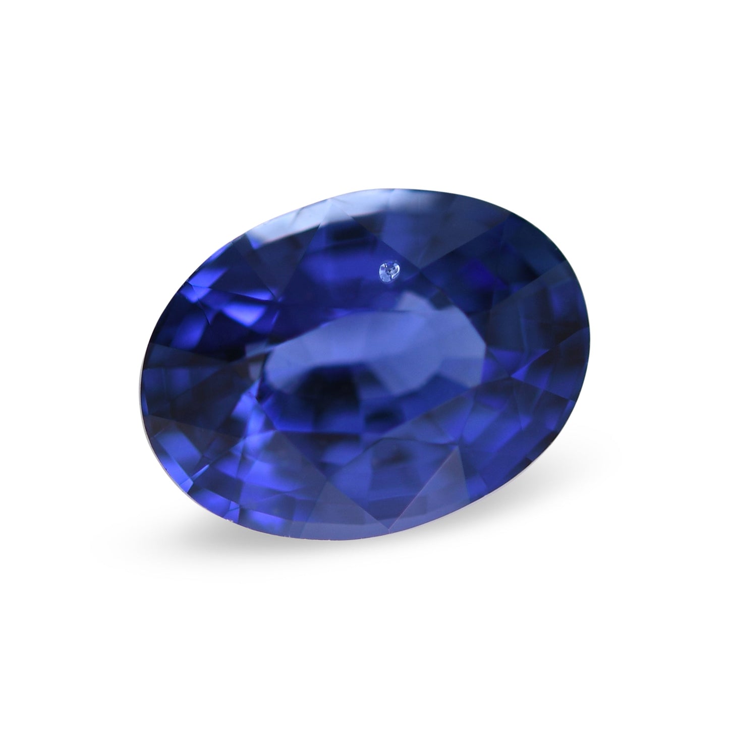 1,48 Karat blauer ovaler Saphir aus Sri Lanka