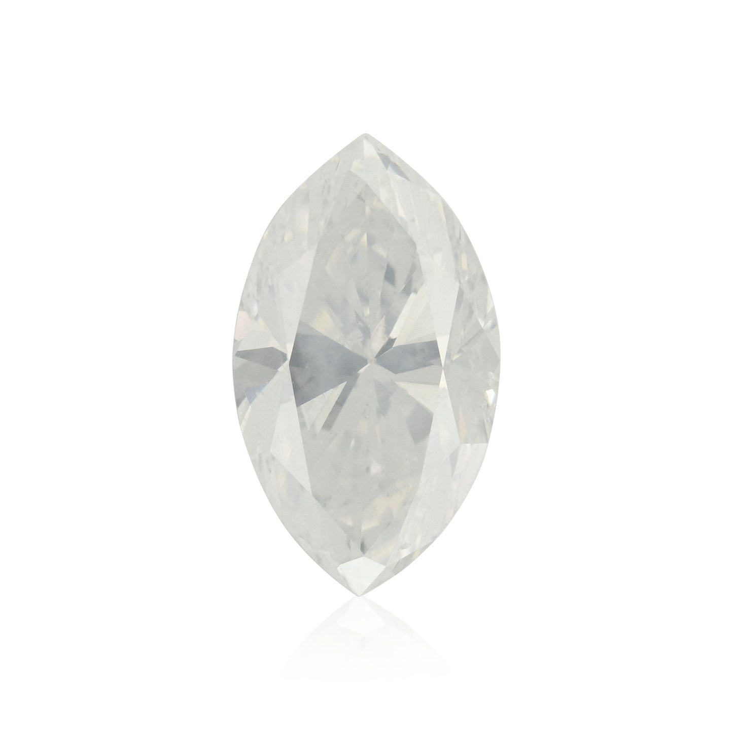 1,49 Karat Fancy White Marquise Diamant (I1) GIA