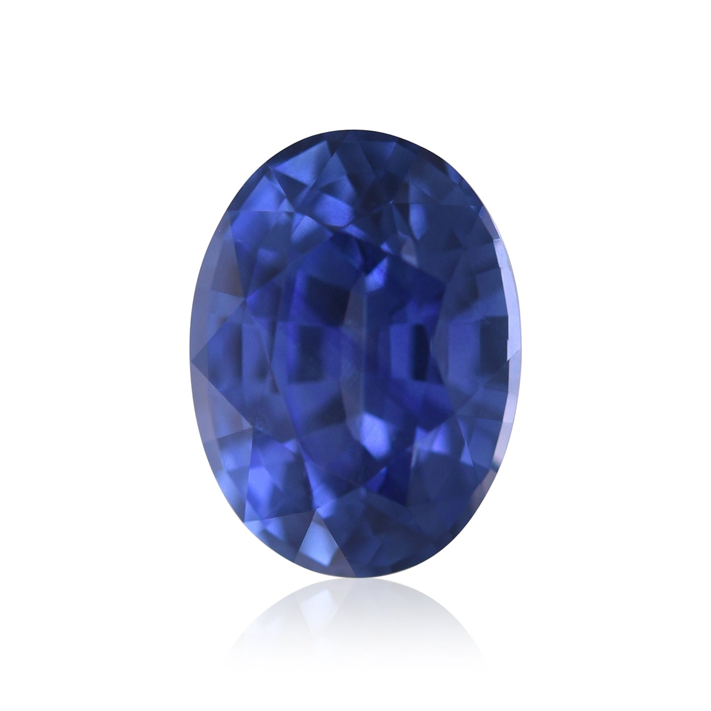1,50 Karat blauer ovaler Saphir aus Sri Lanka