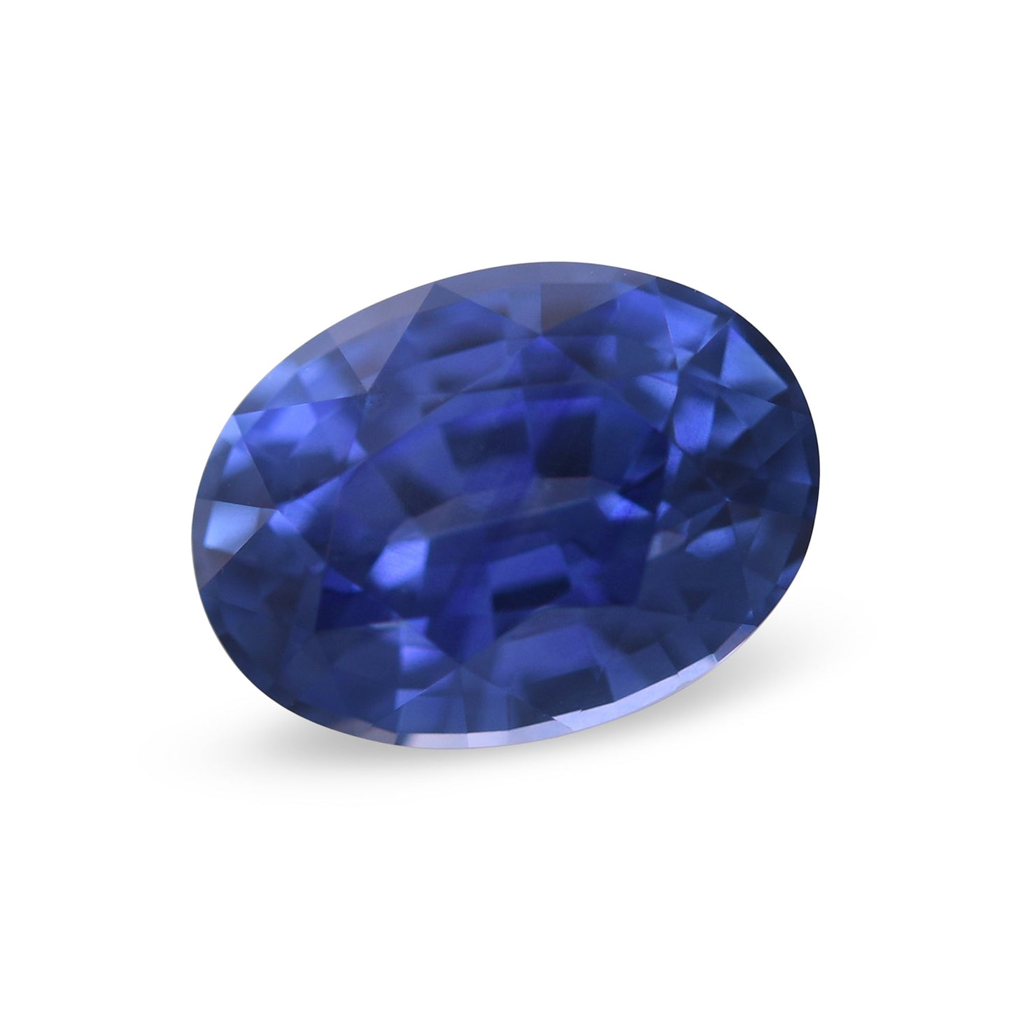 1,50 Karat blauer ovaler Saphir aus Sri Lanka