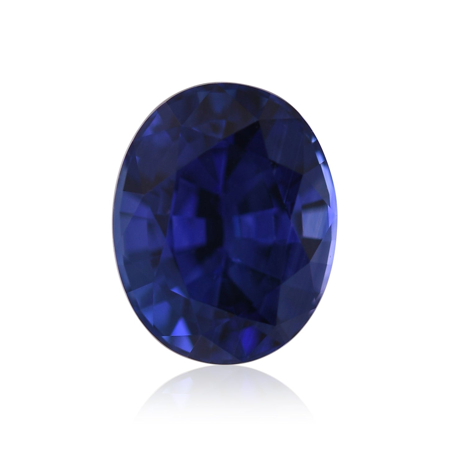 1,51 Karat blauer ovaler Saphir aus Sri Lanka