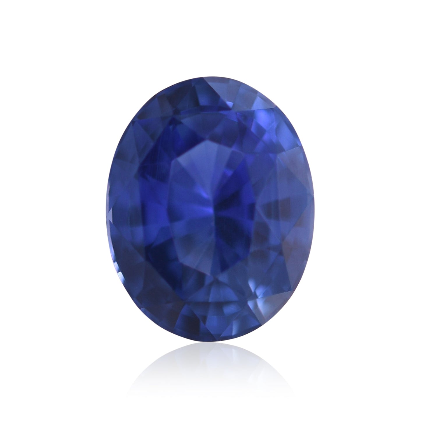1,51 Karat blauer ovaler Saphir aus Sri Lanka