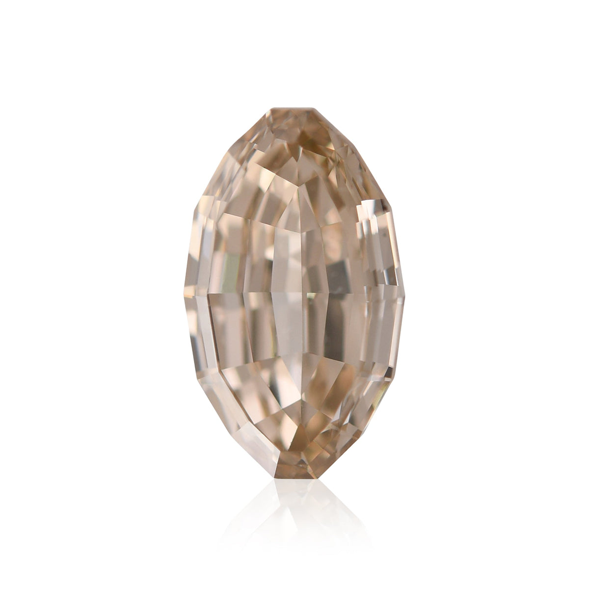 Ovaler Diamant | 1,52 ct | Fancy Light Yellowish Brown | VS2 | GIA | Ref 716523