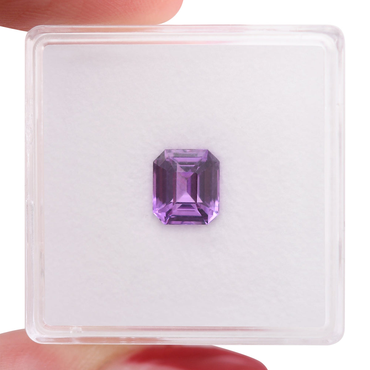 Smaragd-Saphir | 1,52 ct | Lila | Ref. 711497