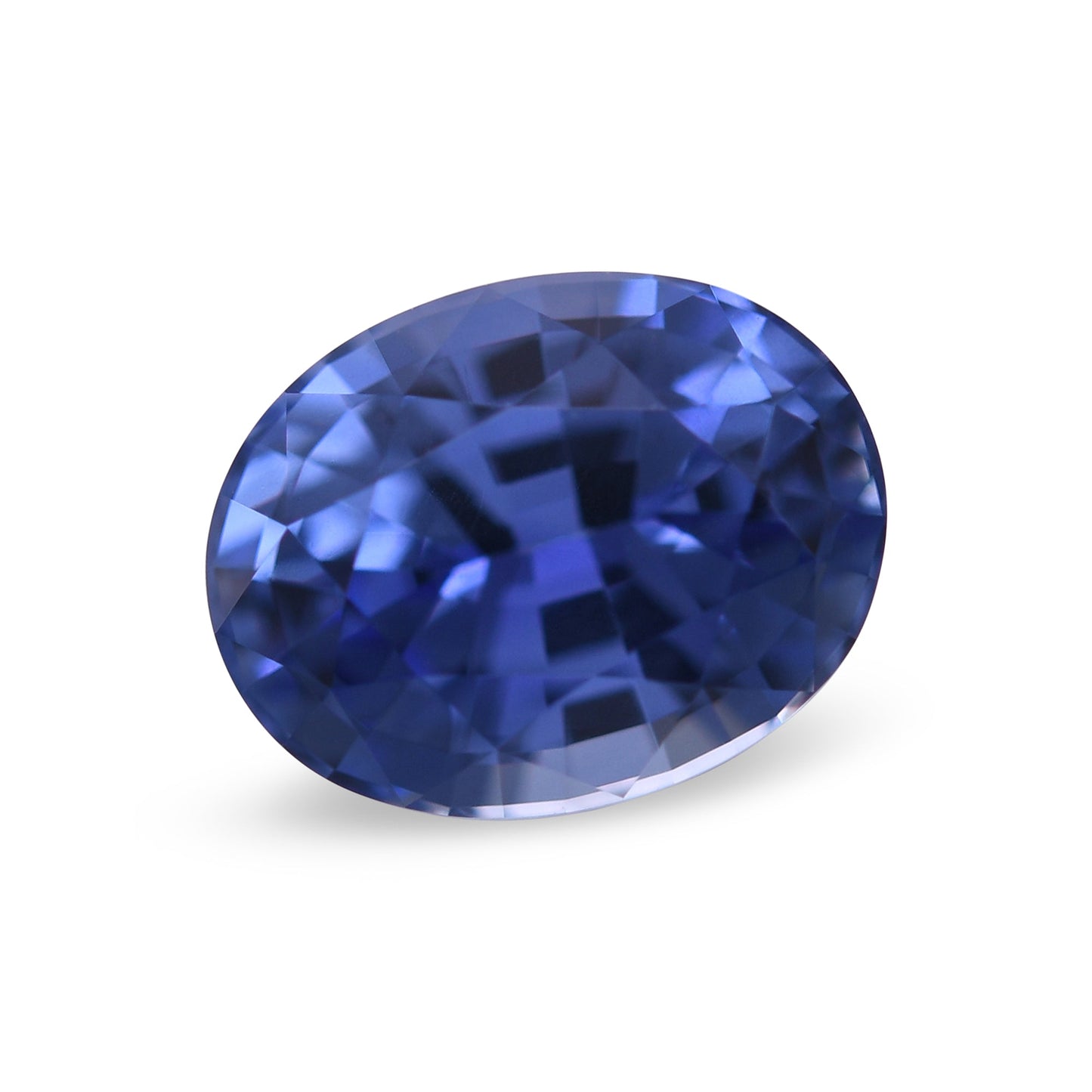 1,53 Karat blauer ovaler Saphir aus Sri Lanka