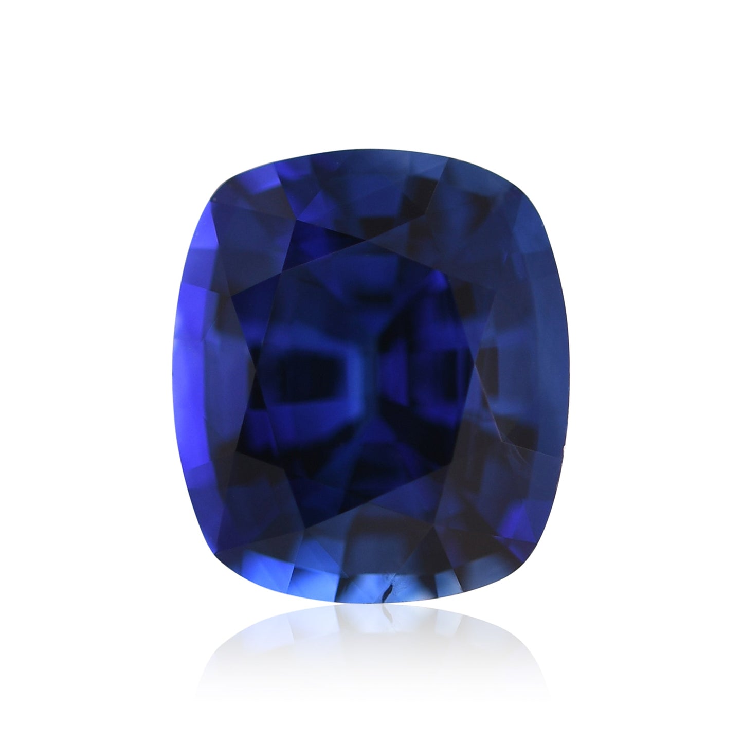 1,55 Karat blauer Kissen-Saphir aus Sri Lanka
