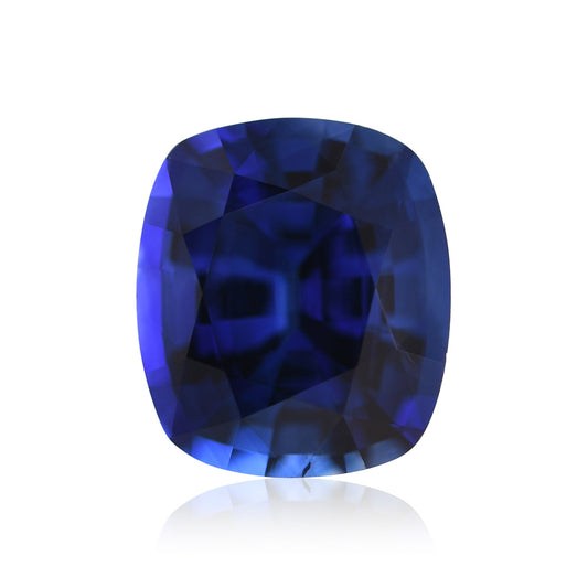 1,55 Karat blauer Kissen-Saphir aus Sri Lanka