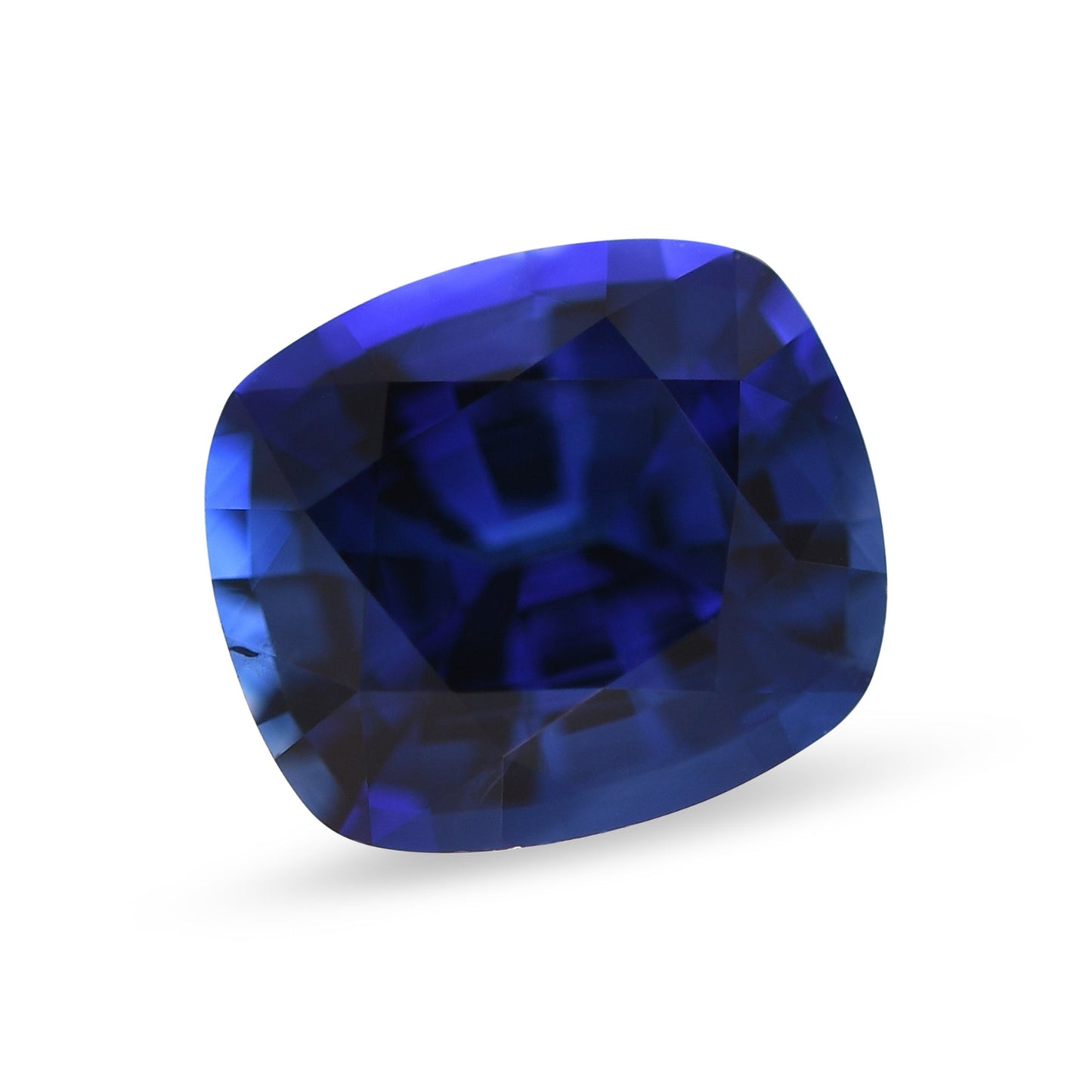 1,55 Karat blauer Kissen-Saphir aus Sri Lanka