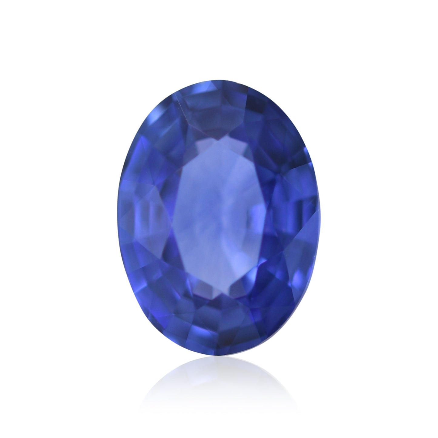 1,57 Karat blauer ovaler Saphir aus Sri Lanka