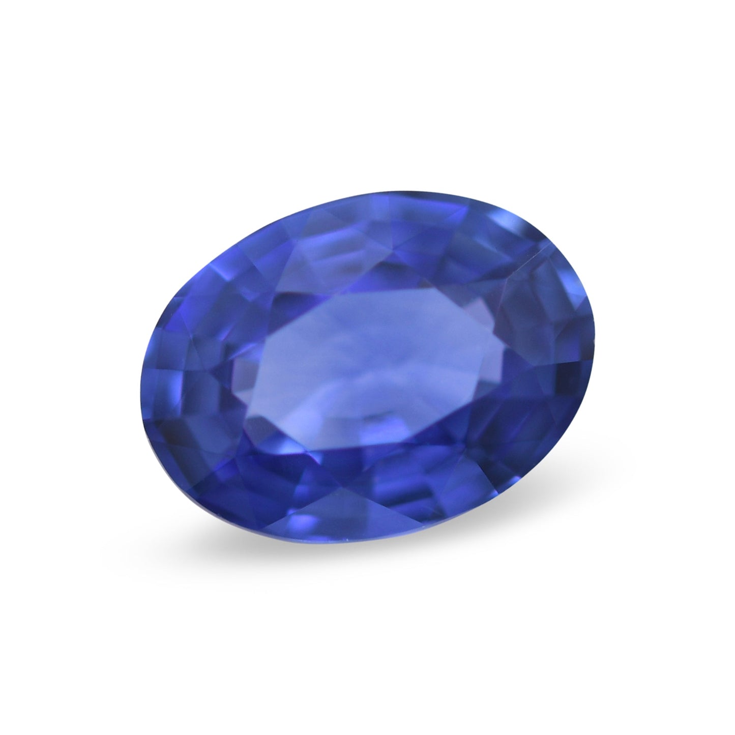 1,57 Karat blauer ovaler Saphir aus Sri Lanka