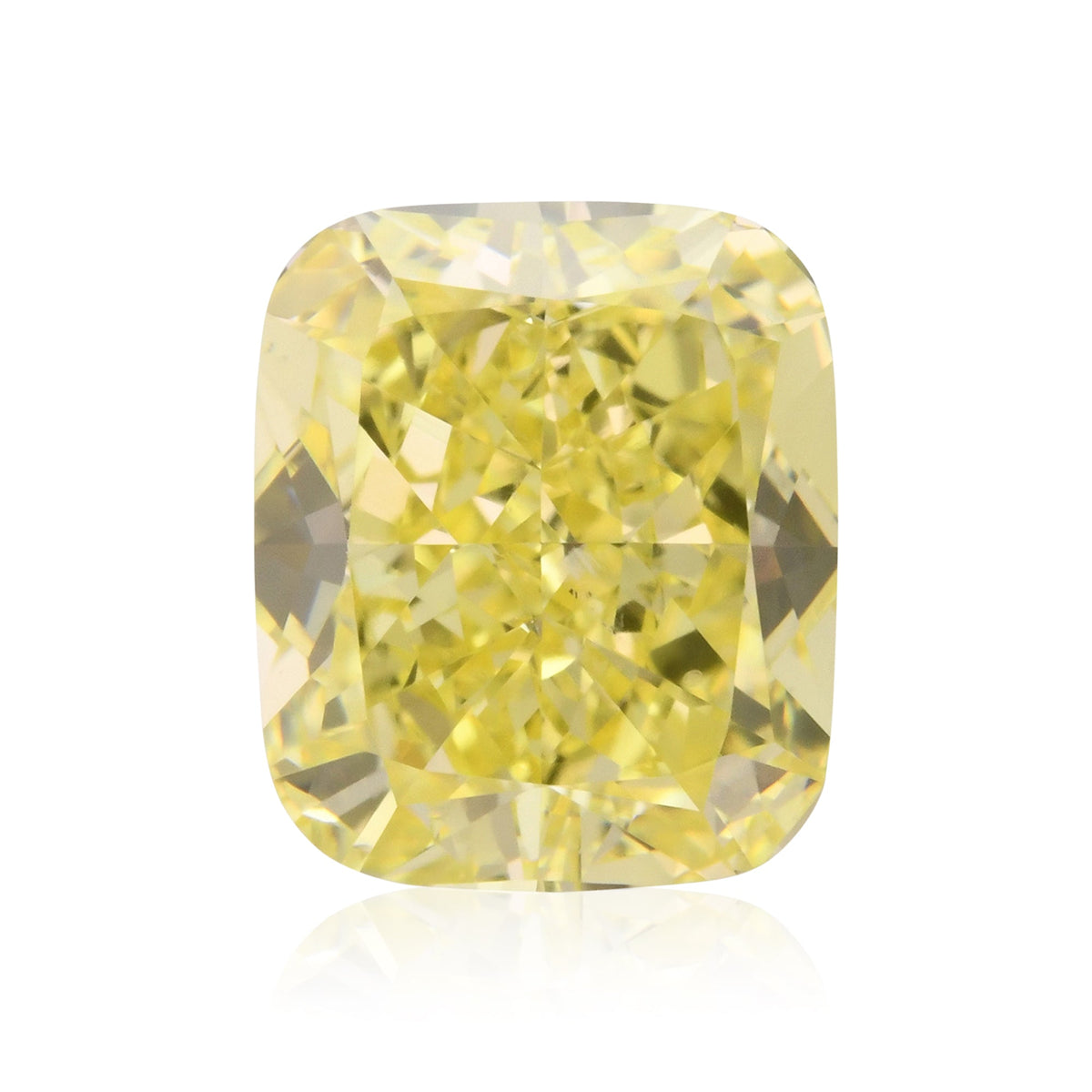 Kissenförmiger Diamant | 1,61 ct | Intensiv gelb | SI2 | GIA | Ref. 716588