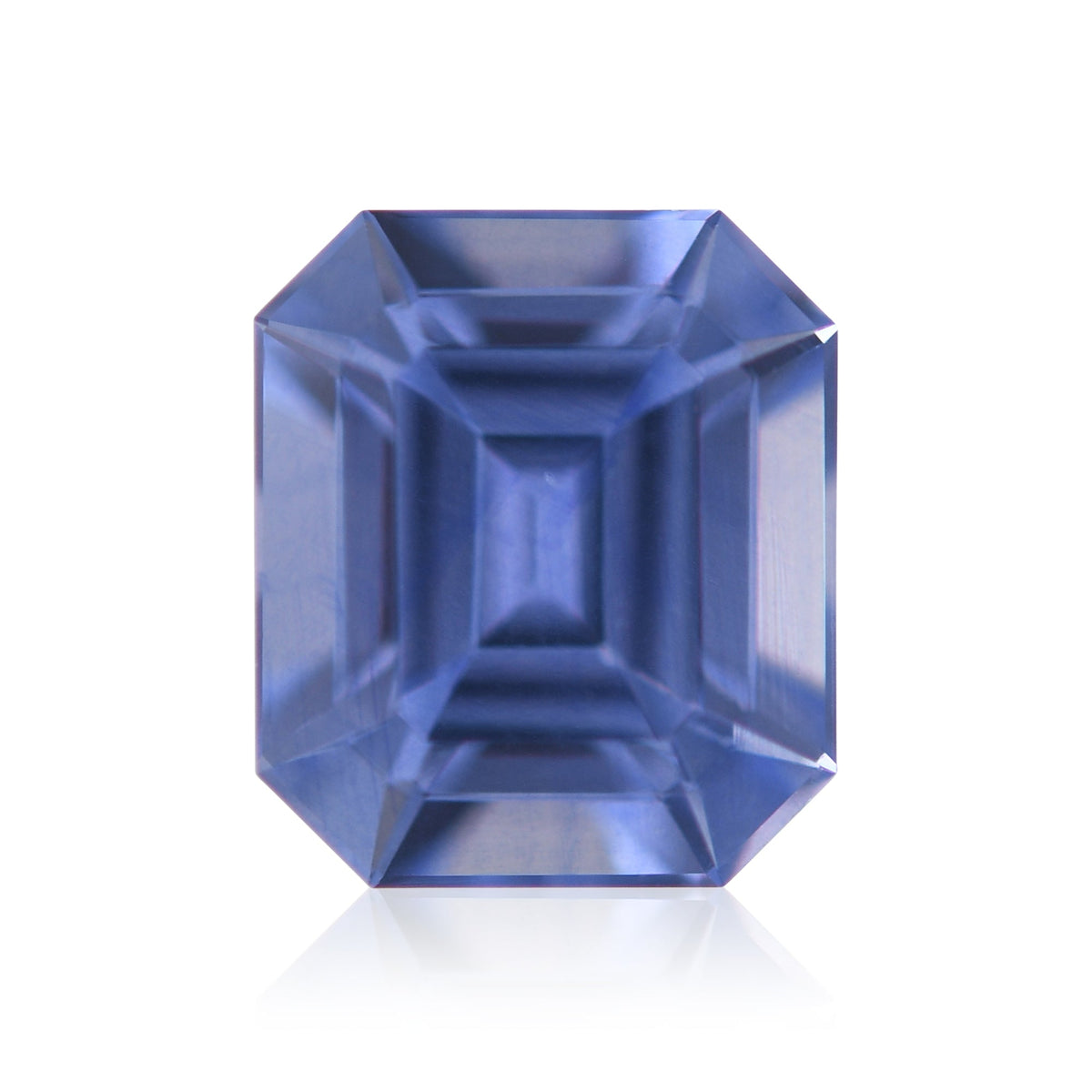 Smaragd-Saphir | 1,61 ct | Blau | Ref. 723925