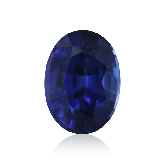 1,62 Karat blauer ovaler Saphir aus Sri Lanka