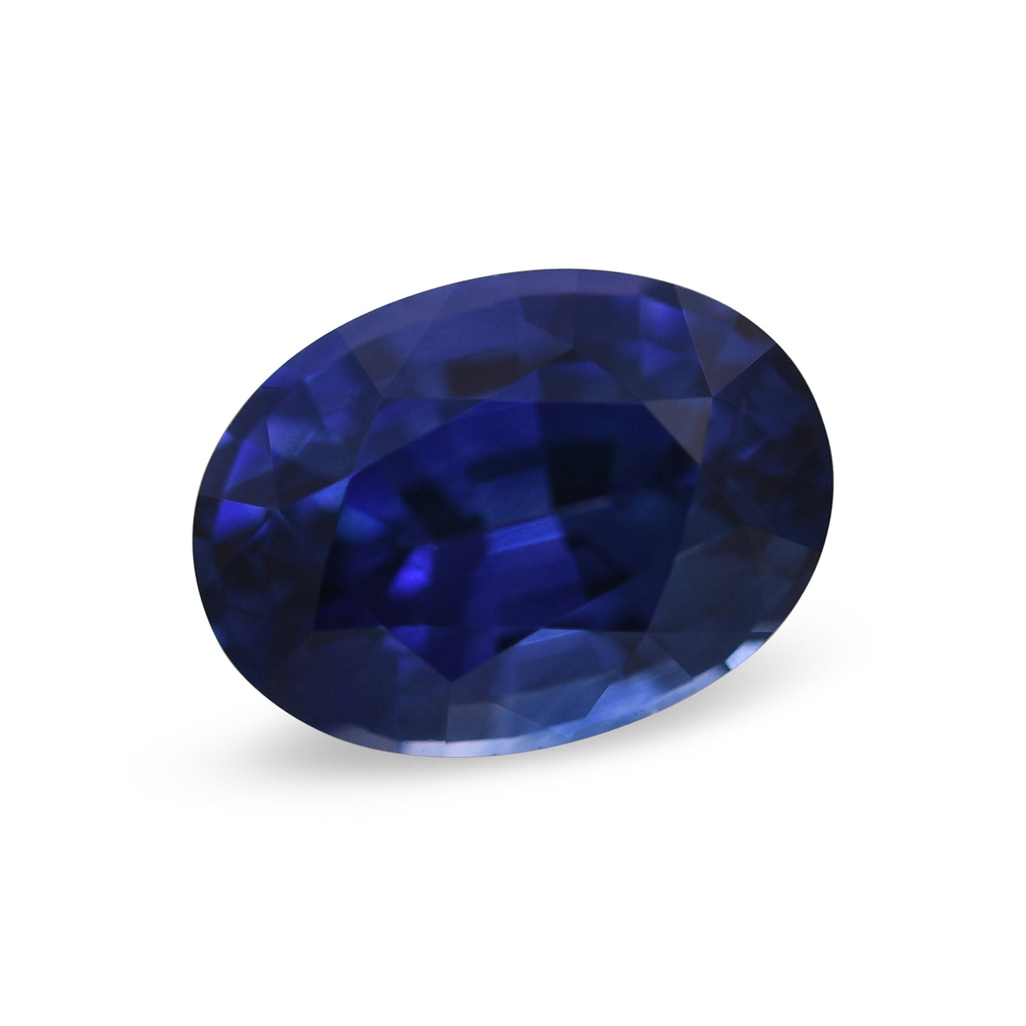 1,62 Karat blauer ovaler Saphir aus Sri Lanka
