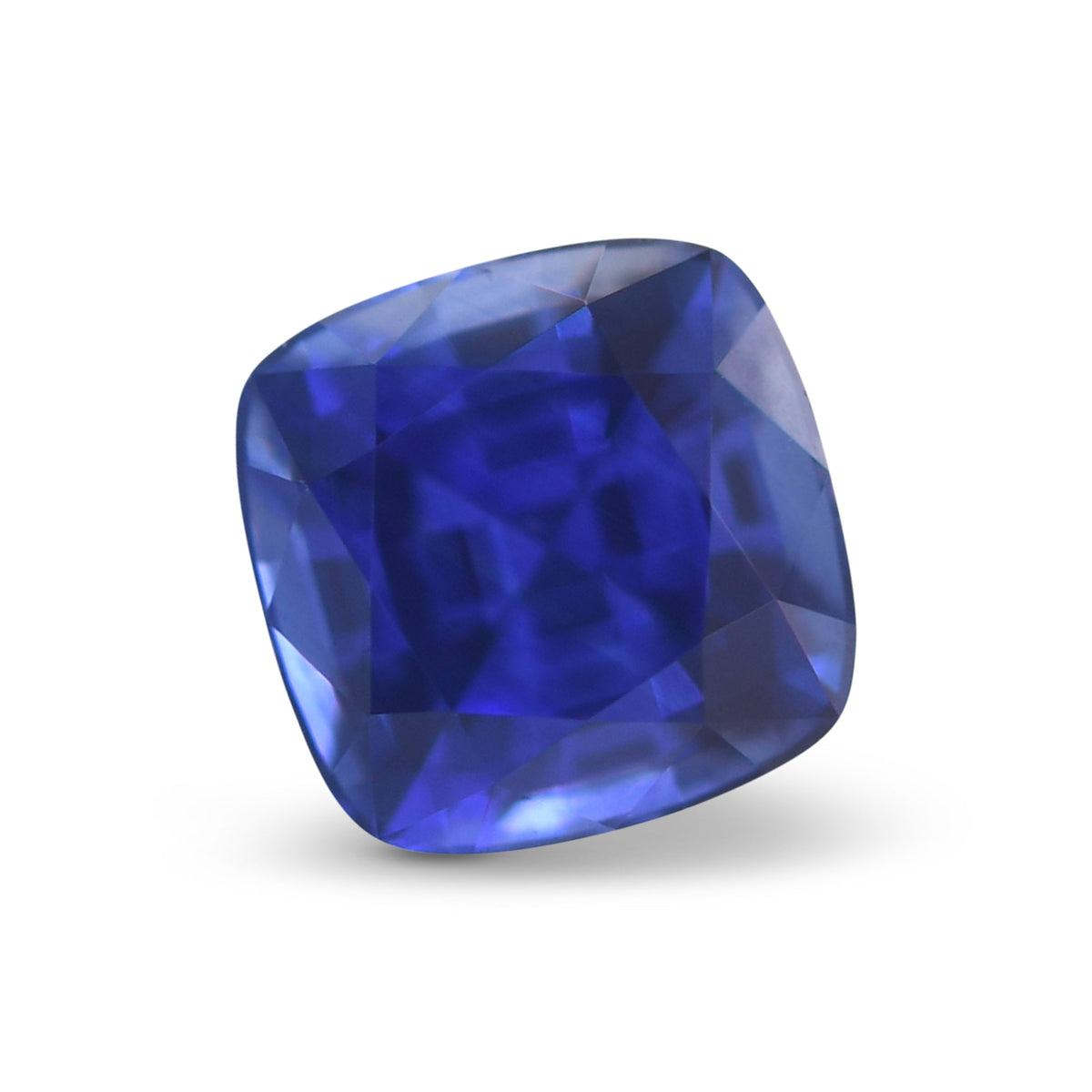 Kissenförmiger Saphir | 1,62 ct | Blau | Ref. 719434