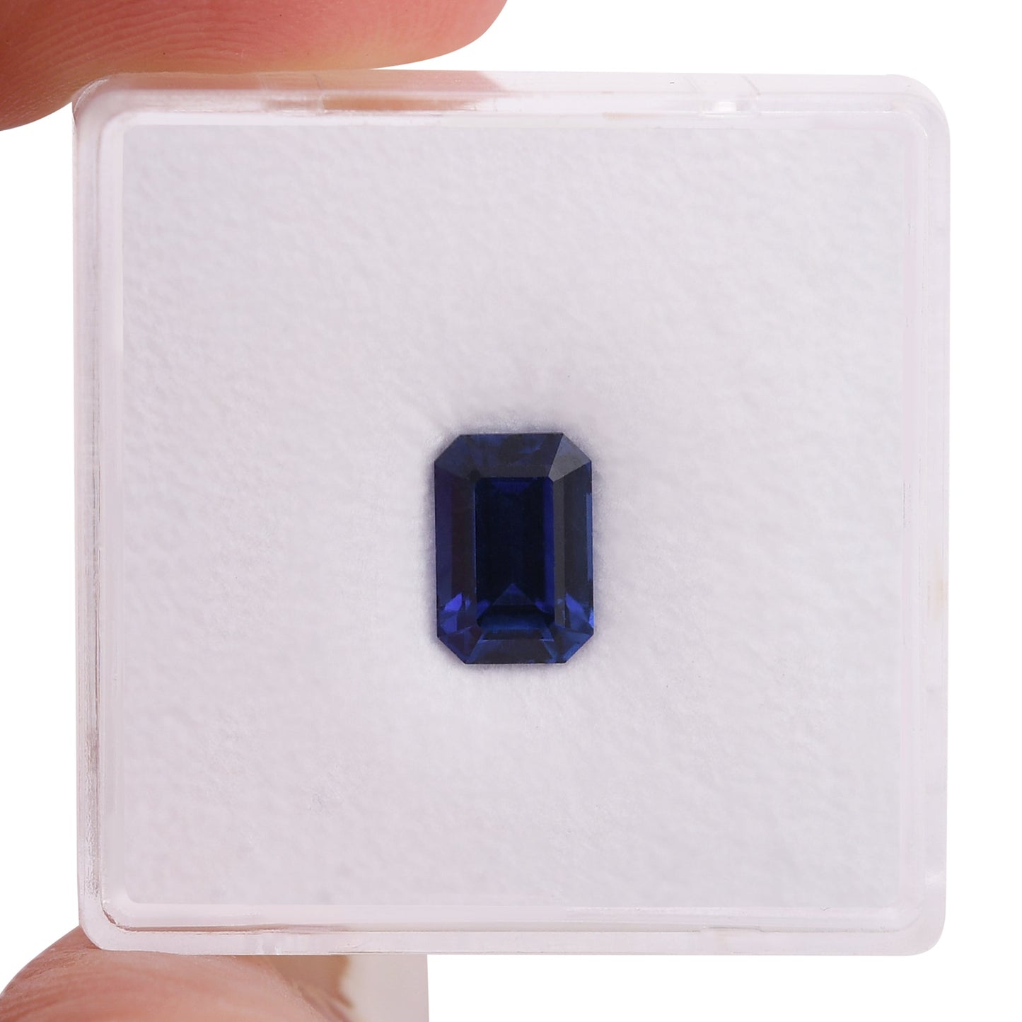 1,65 Karat blauer Smaragd-Saphir aus Sri Lanka