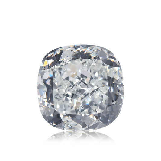 1,66 Karat Fancy Light Greenish Blue Cushion Diamond SI1 GIA