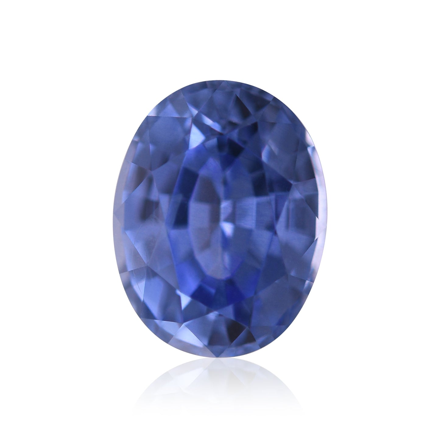 1,68 Karat blauer ovaler Saphir aus Sri Lanka