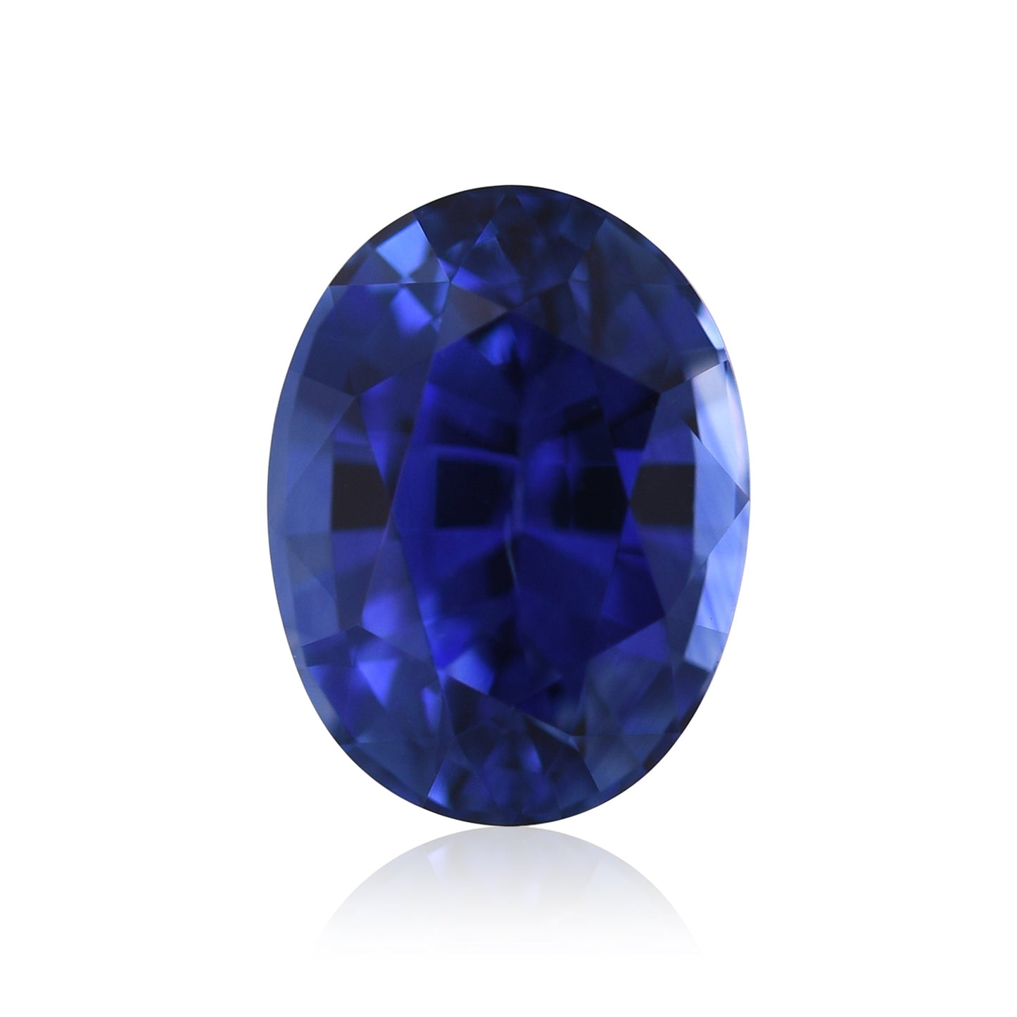 1,71 Karat blauer ovaler Saphir aus Sri Lanka