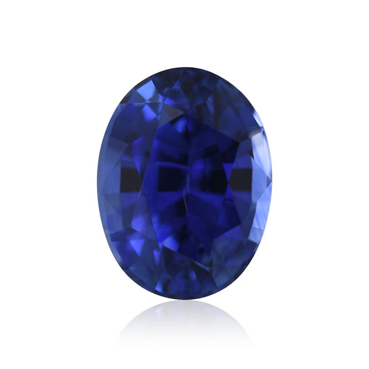 1,71 Karat blauer ovaler Saphir aus Sri Lanka