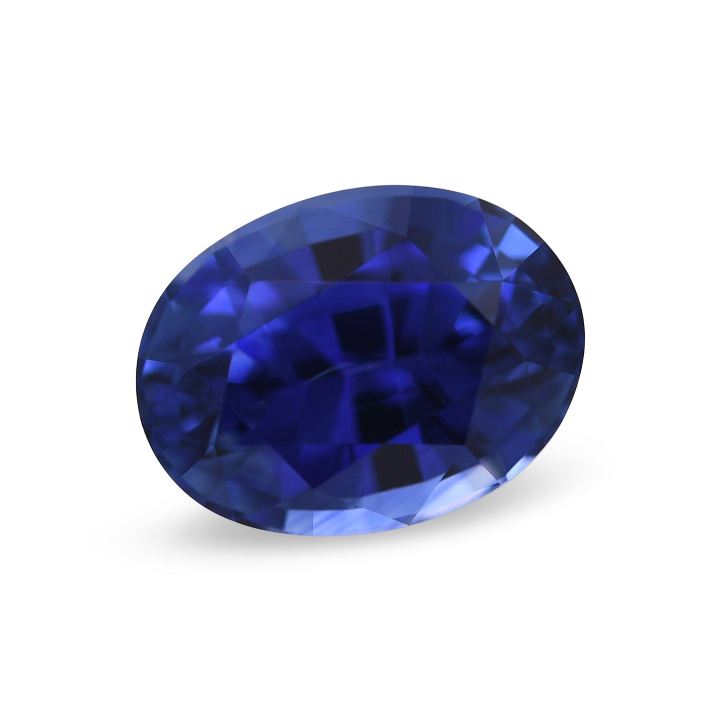 1,71 Karat blauer ovaler Saphir aus Sri Lanka
