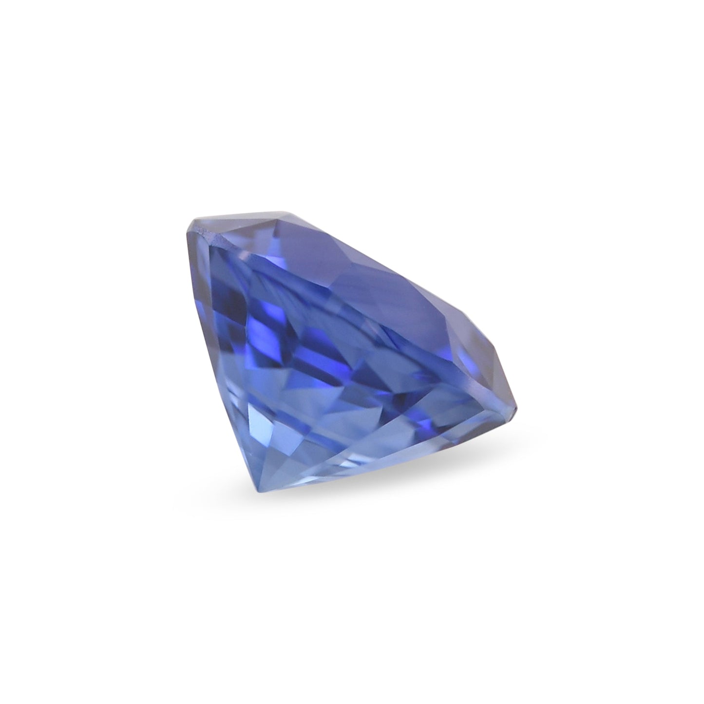 1,73 Karat blauer runder Saphir aus Sri Lanka