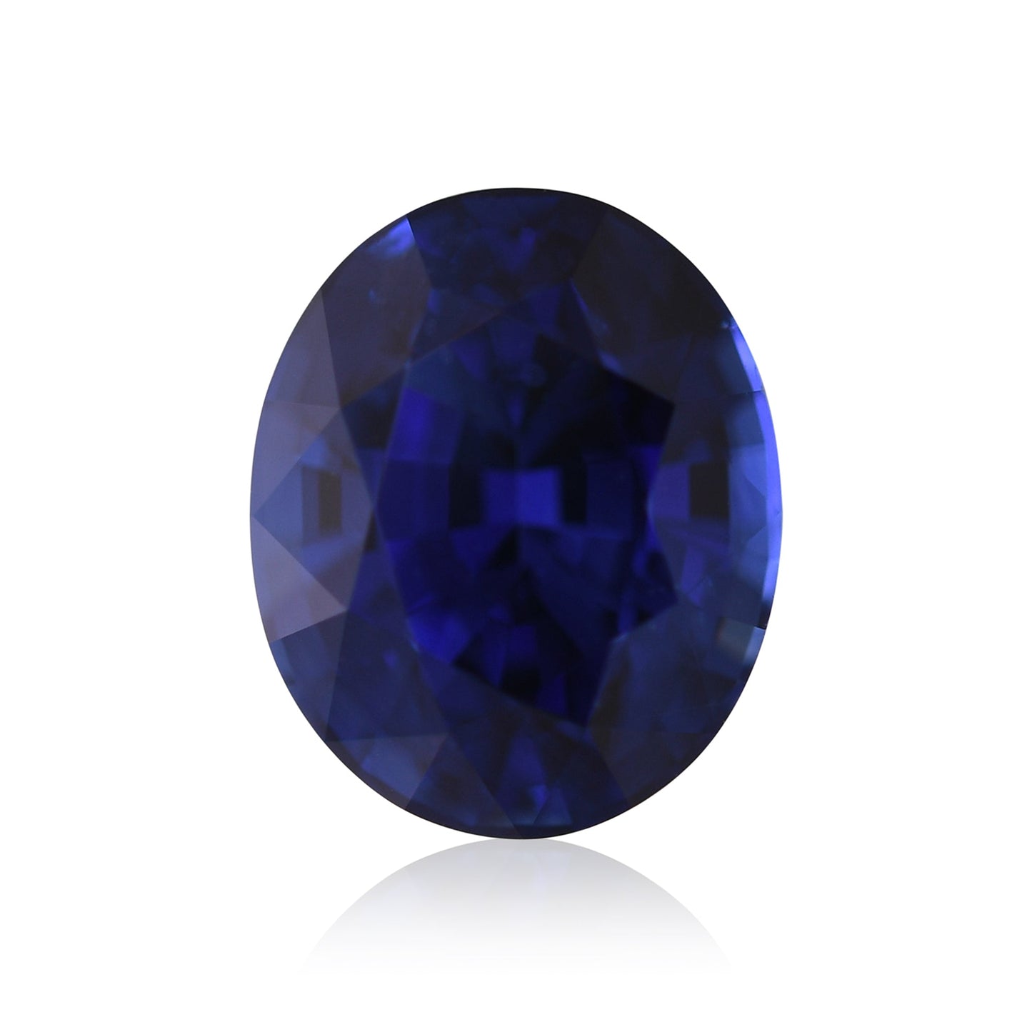 1,76 Karat blauer ovaler Saphir aus Sri Lanka