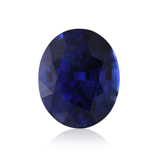 1,76 Karat blauer ovaler Saphir aus Sri Lanka