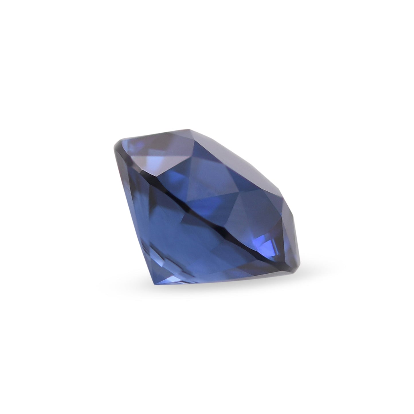 1,86 Karat blauer runder Saphir aus Sri Lanka