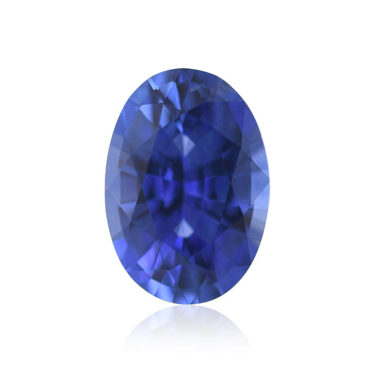 1,86 Karat blauer ovaler Saphir aus Sri Lanka