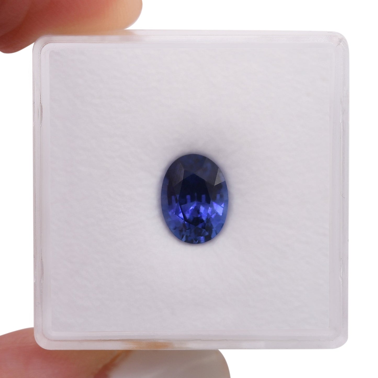 1,97 Karat blauer ovaler Saphir aus Sri Lanka