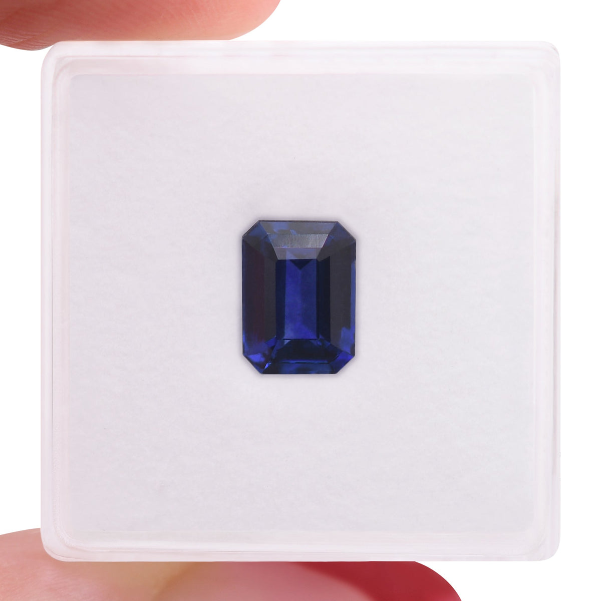 Smaragd-Saphir | 1,99 ct | Blau | Ref. 711568