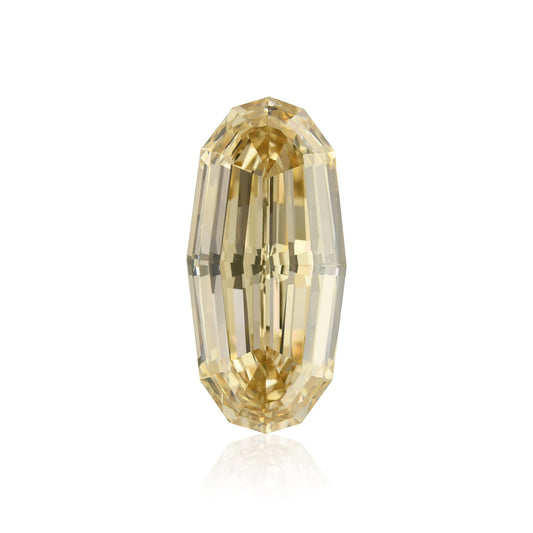 10,04 Karat Fancy Yellow Brown Ovaler Diamant VS2