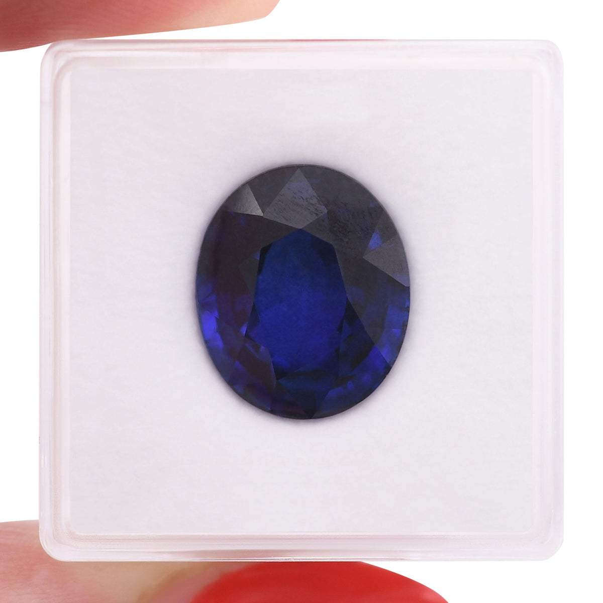 Oval Sapphire | 10.6 ct | Blue | CD | Ref 719412