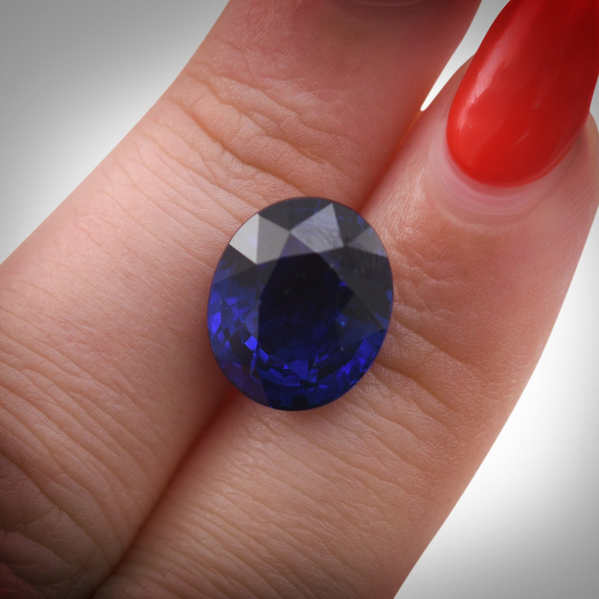 Oval Sapphire | 10.6 ct | Blue | CD | Ref 719412