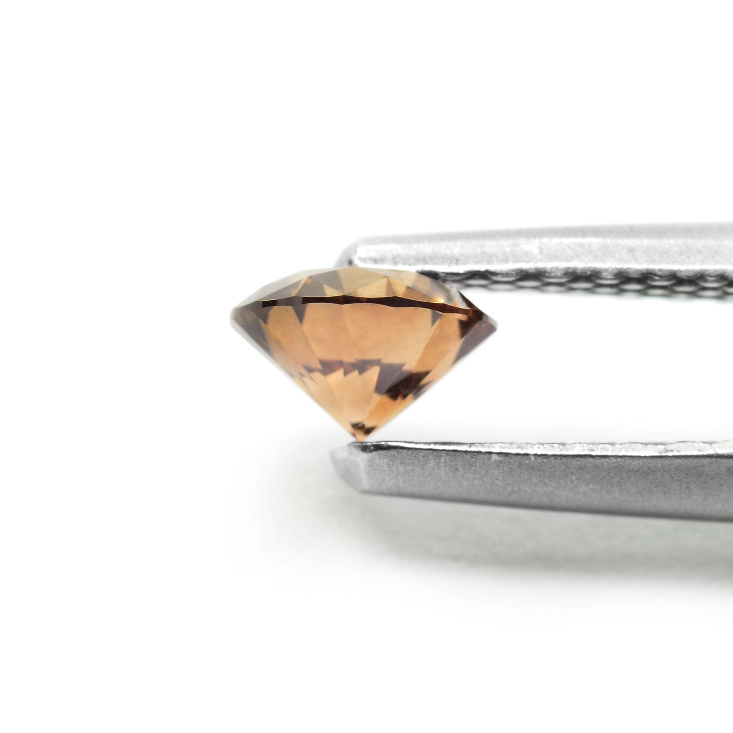 0,33 Karat Fancy Deep Brown Rundbrillanter Diamant VS2 IGI