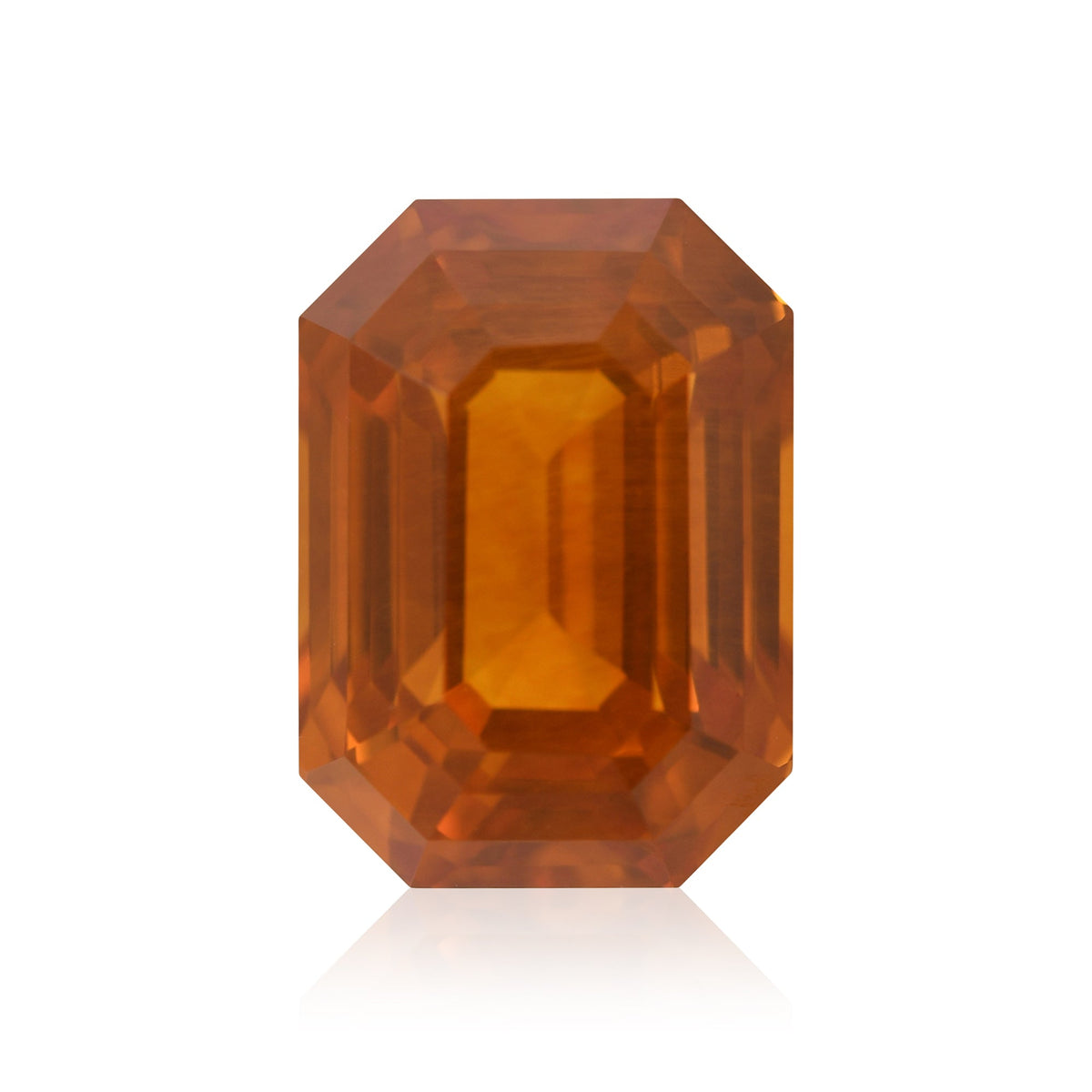 Smaragdgrüner Saphir | 11,41 ct | Orange | GIA | Ref. 721168