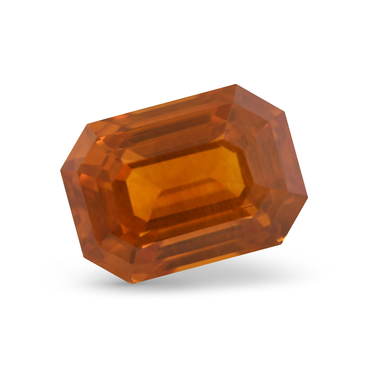 Smaragdgrüner Saphir | 11,41 ct | Orange | GIA | Ref. 721168