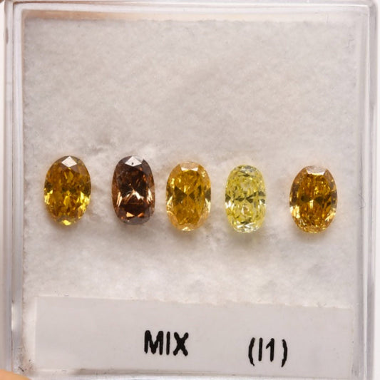 1,45 Karat ovale Diamanten (I1)