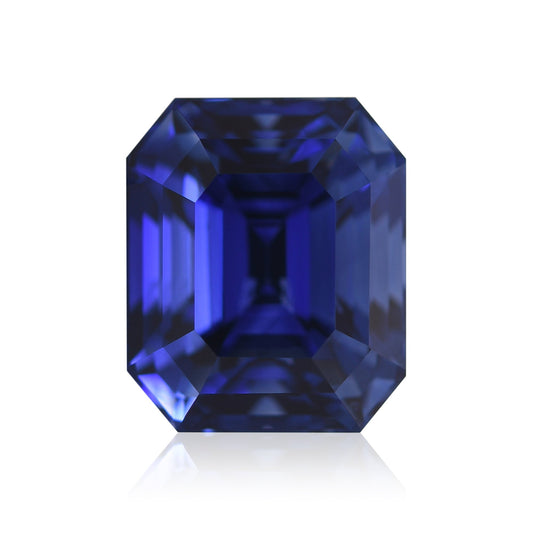 12,72 Karat blauer Smaragd-Saphir aus Sri Lanka (CD)