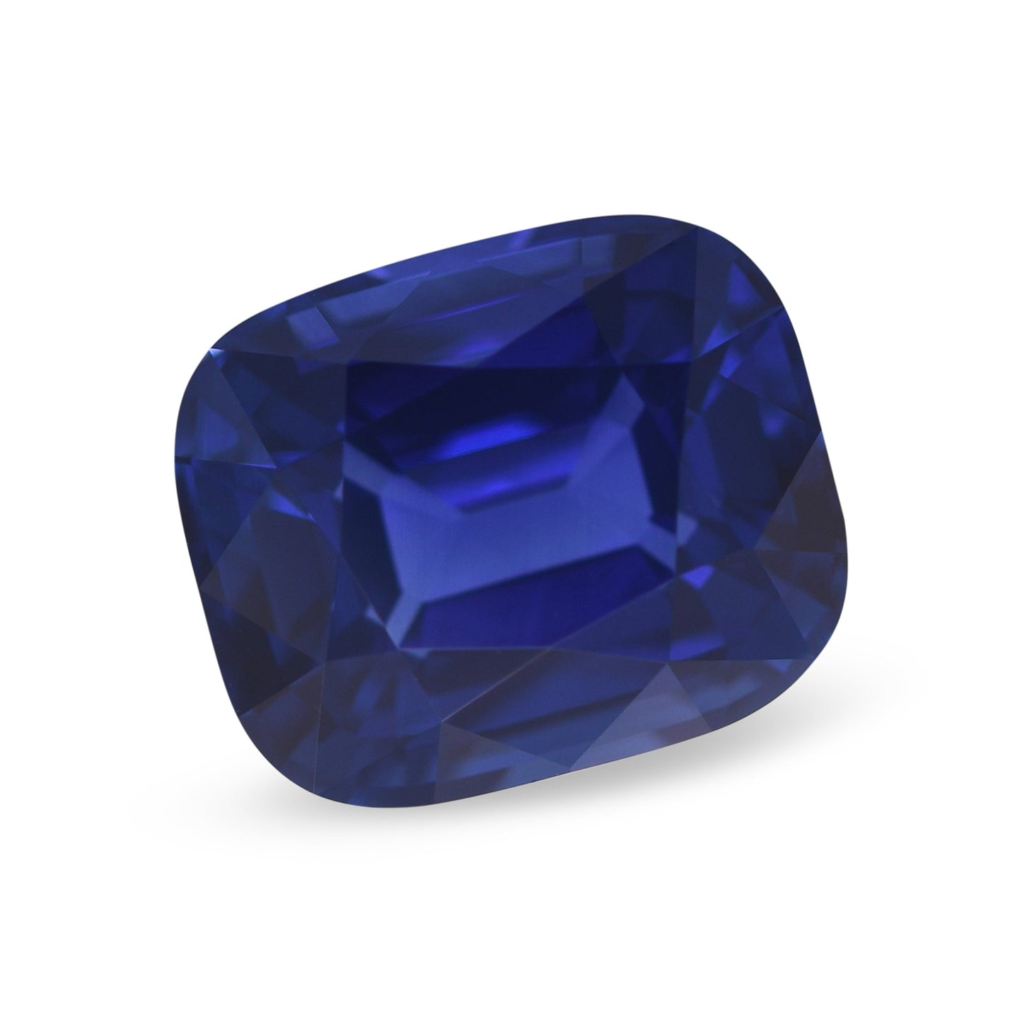 12,77 Karat blauer sri-lankischer Kissen-Saphir CD