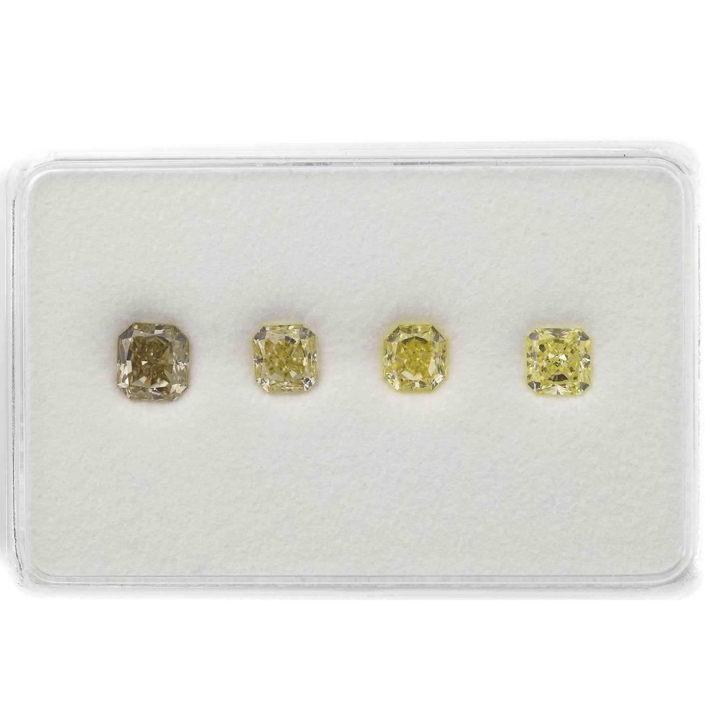 1,35 Karat Fancy Brownish Yellow Radiant VS2 IGI