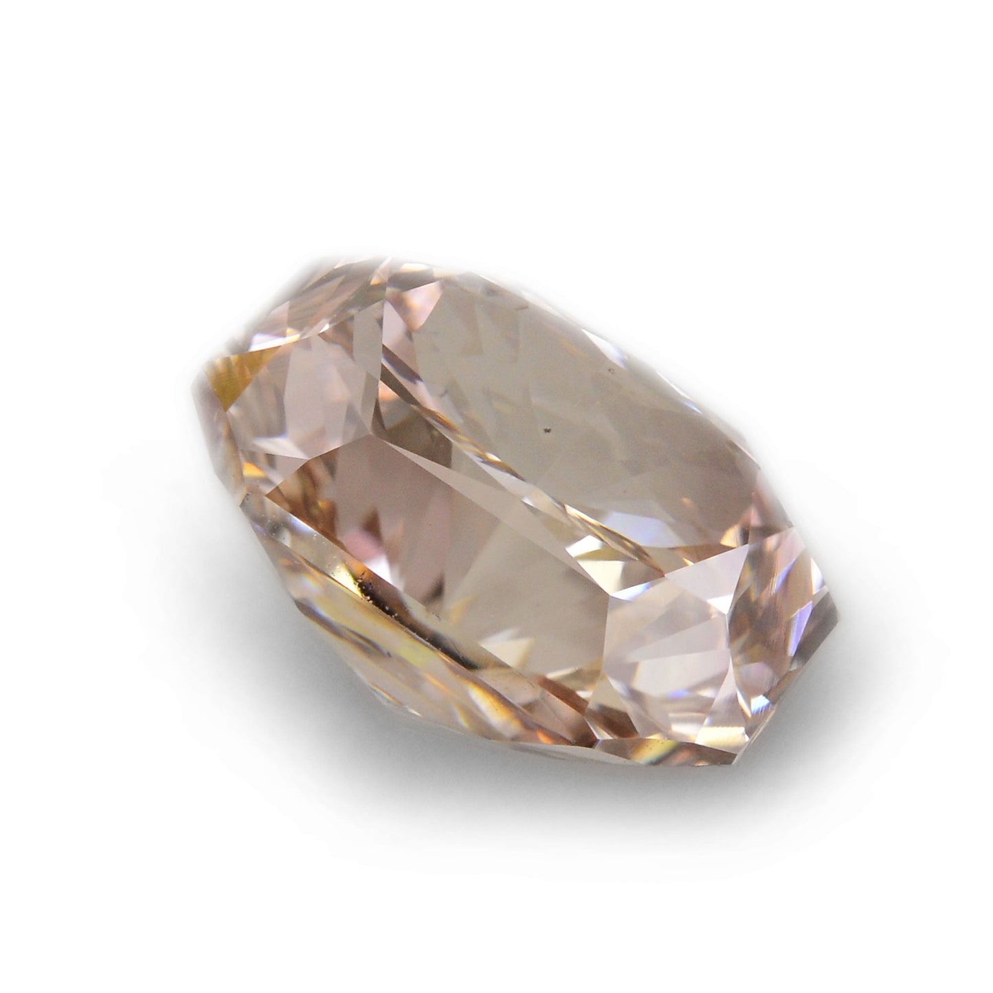 2,03 Karat Fancy Pinkish Brown Radiant VS2 GIA