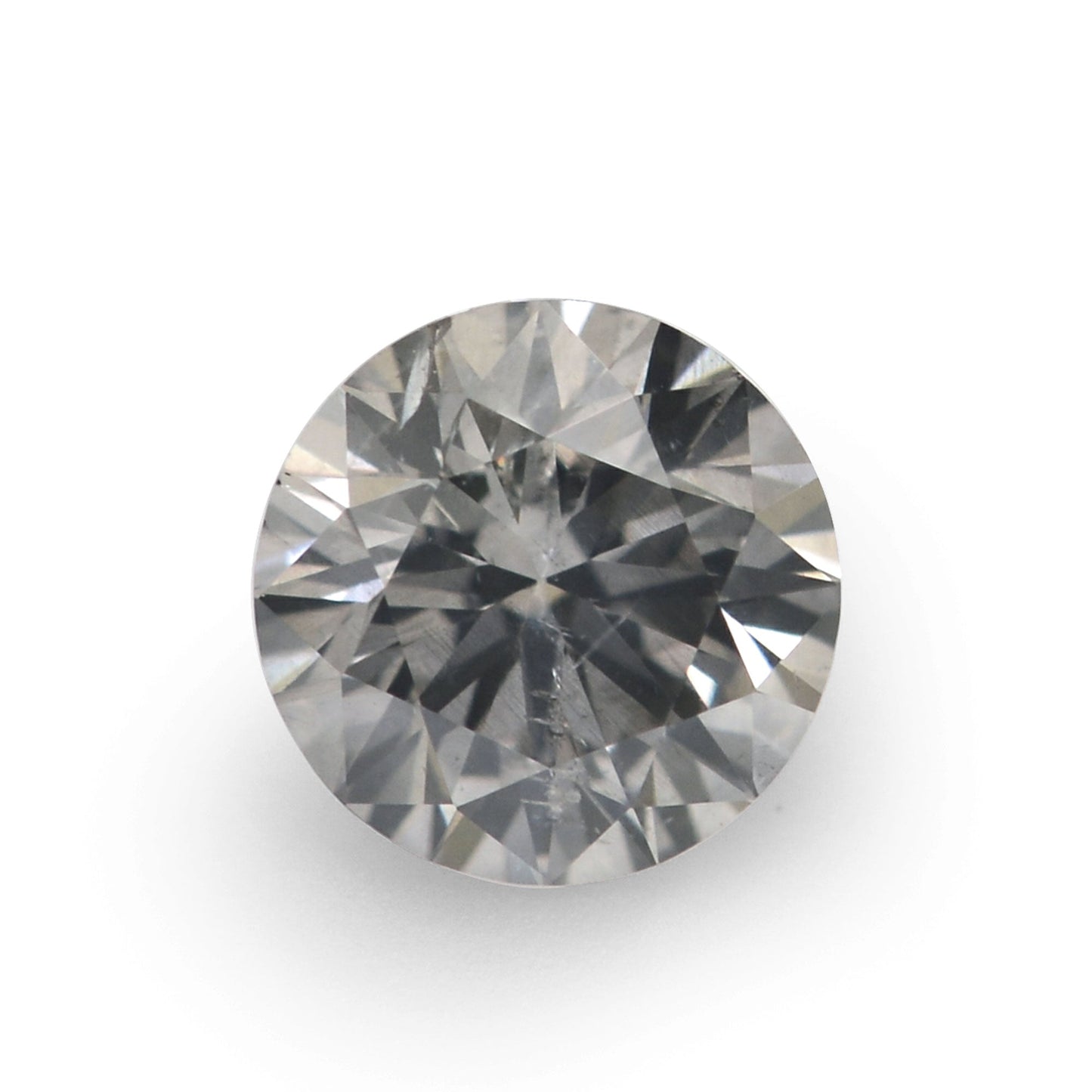 0,29 Karat Fancy Gray Rundbrillant I1 GIA