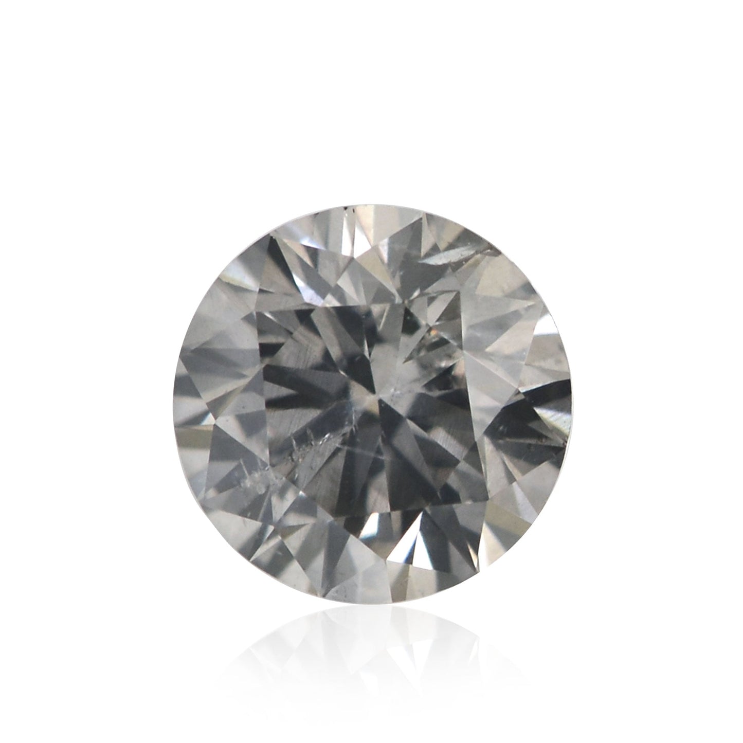 0,29 Karat Fancy Gray Rundbrillant I1 GIA