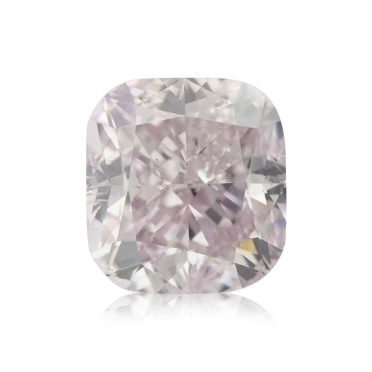 0,61 Karat Fancy Purplish Pink Cushion Diamant SI2 GIA
