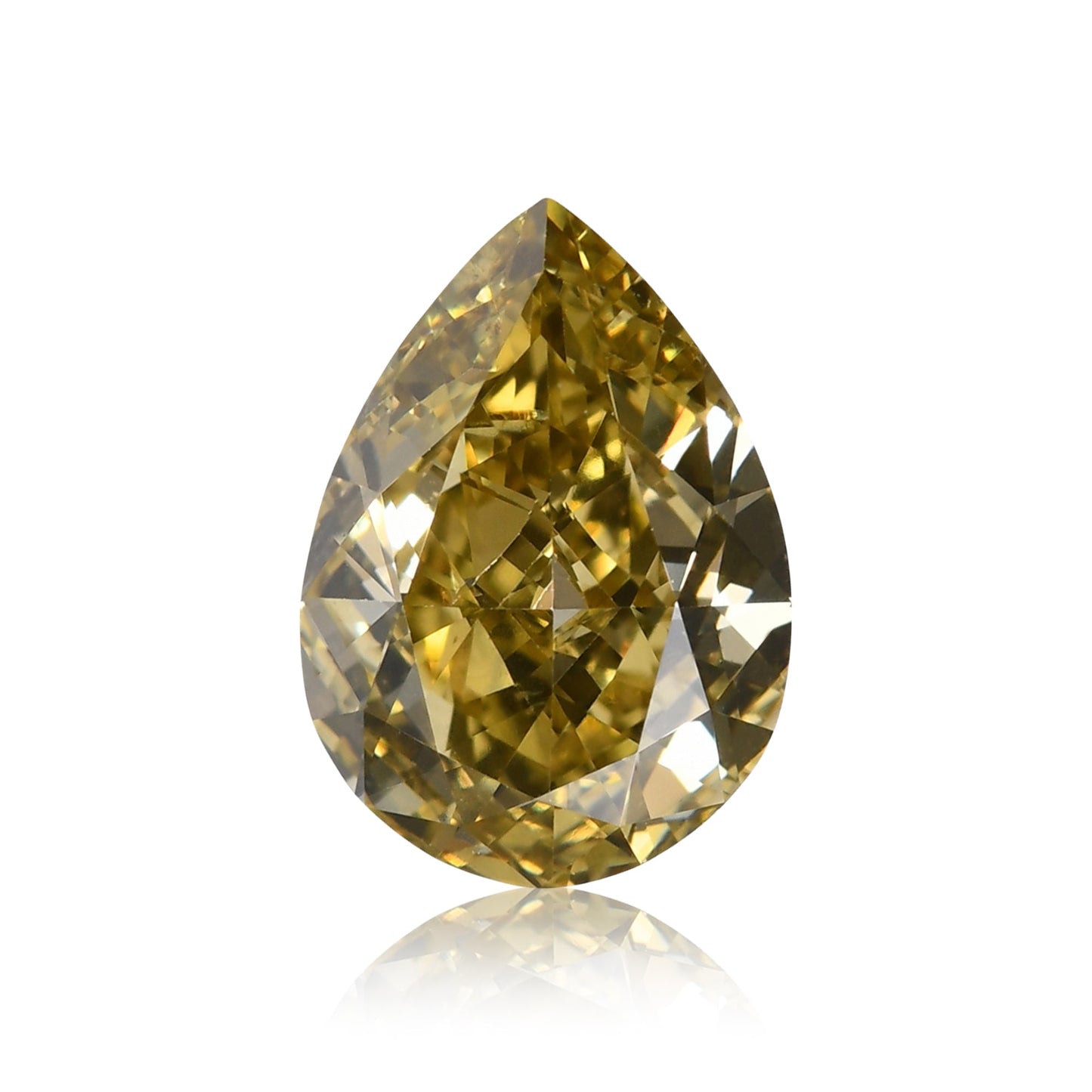 0,70 Karat Chamäleon-Birnen-Diamant (SI2) GIA