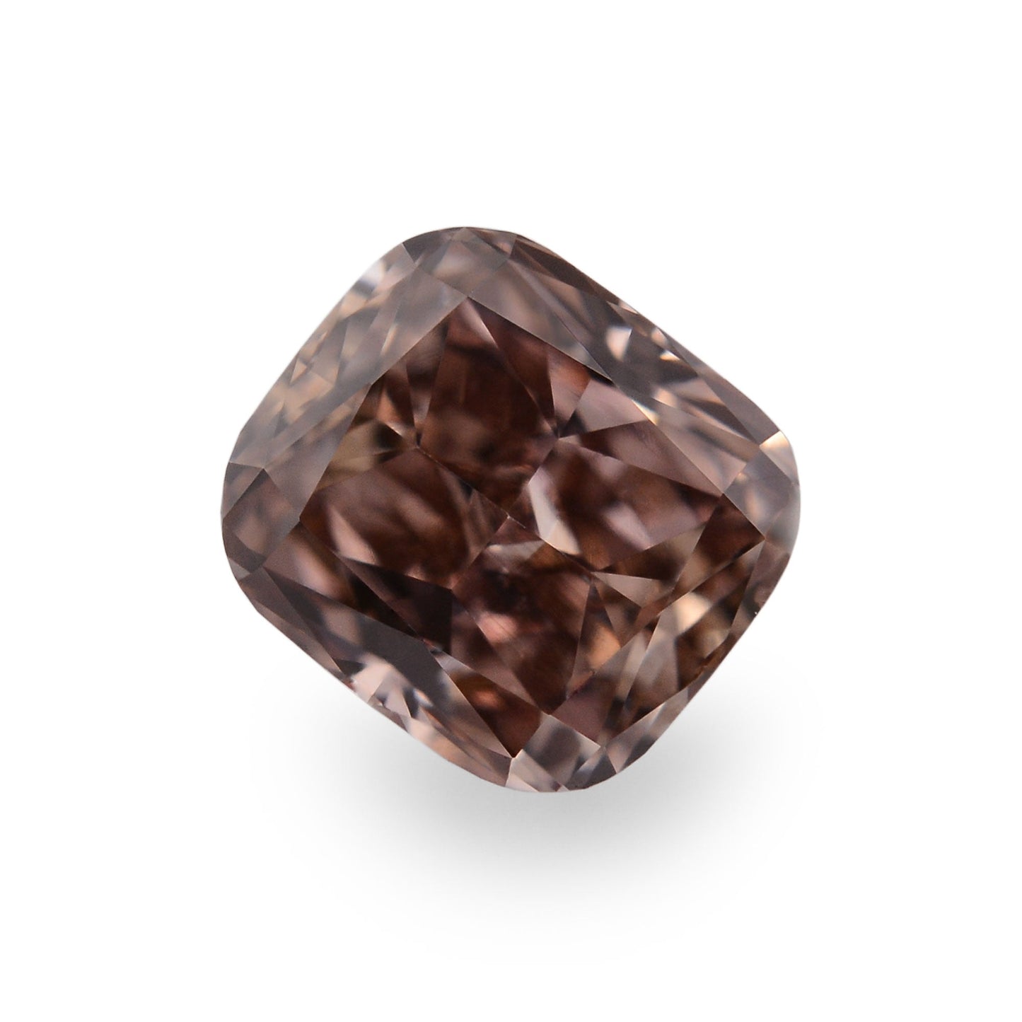 0,69 Karat Fancy Dark Pink Brown Radiant (VS2) GIA