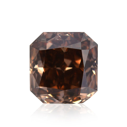 0,45 Karat Fancy Deep Orange Brown Radiant (VS2) GIA