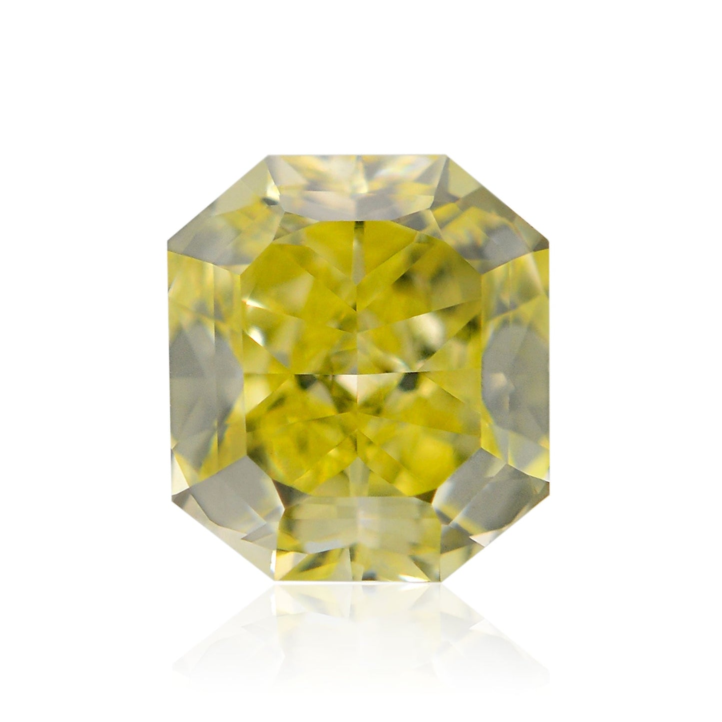 0,41 Karat Fancy Intense Yellow Radiant VS1 GIA